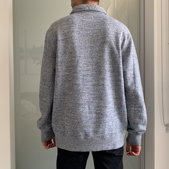 Roots 3/4 Zip Sweater - Size Medium - Picture 2 of 2